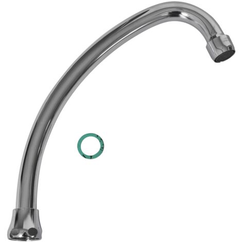Schwenkauslauf 200 mm HU-Form mit Universalanschluss