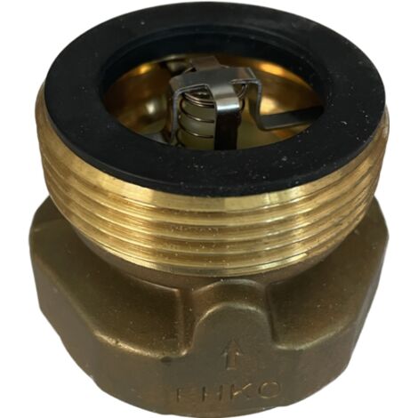 Schwerkraftbremse zum Aufschrauben EHKO Thermostop Thermo-Stopp DN 25 1