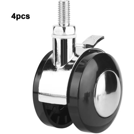 Schwerlast-Lenkrollen 50 mm für Möbel (4er-Set)