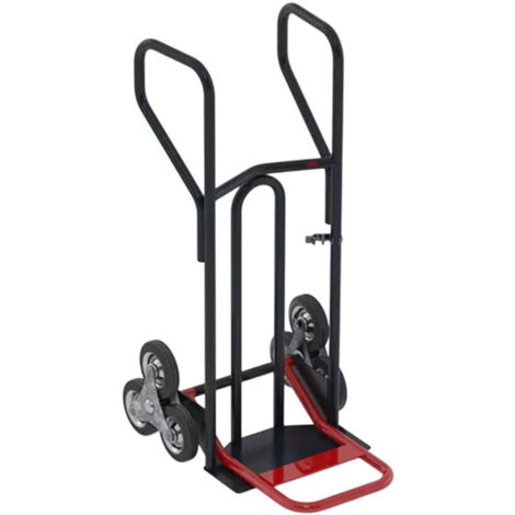 Schwerlast-Sackkarre Treppensteiger - Sackkarre mit fester Schaufel + faltbare Schaufel - 400kg - DLPB20E0E
