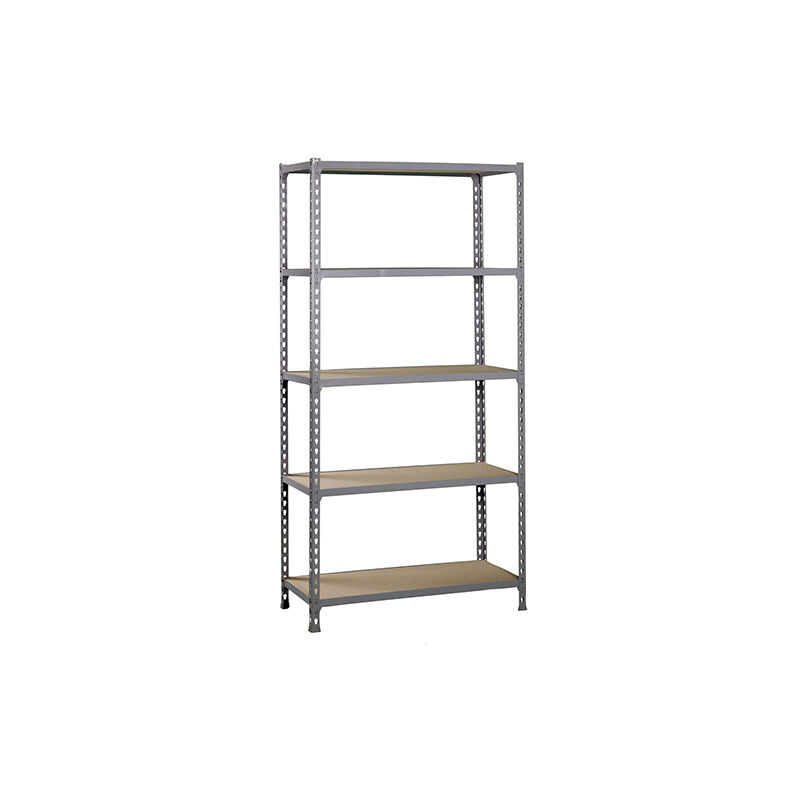 Proregal-zertifizierte Qualitätsprodukte - tagère pour charges lourdes big muli HxLxP 200x110x30cm 5 étagères Charge du compartiment 200kg Gris