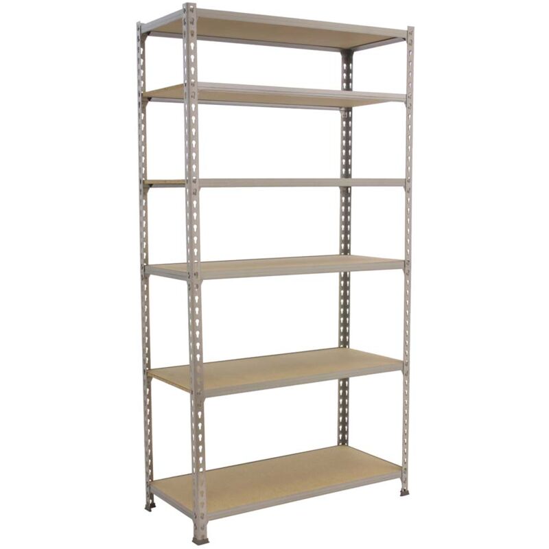 Proregal-zertifizierte Qualitätsprodukte - tagère charge lourde giant muli HxLxP 250x80x30cm 200kg par niveau Galvanisé Étagère robuste de Garage,