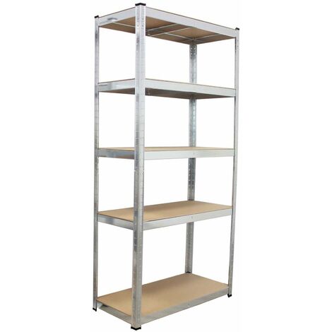 Schwerlastregal verzinkt 180x90x40 cm 875 kg Lagerregal Garagenregal Steckregal