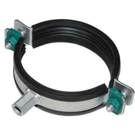 Schwerlastschelle 65-71mm verzinkt mit Schallschutzeinlage M10/12 33148071