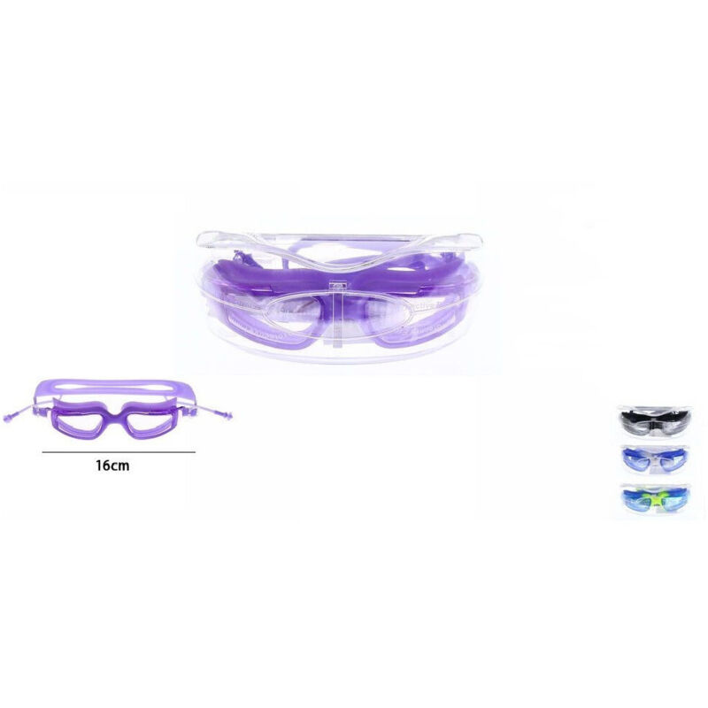 Image of Trade Shop - schwimmbrille für pool und meer mit einstellbaren anti-beschlag-linsenkappen 71566 -