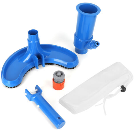 Schwimmbadreinigungsset mit Bürste und Sauger – Wartungswerkzeugset