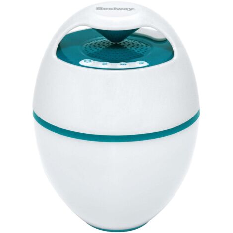 Schwimmender led bluetooth lautsprecher von musicwave