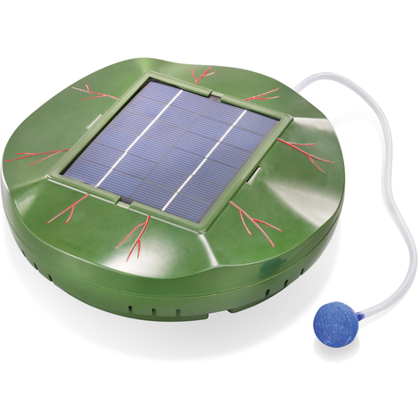 Ubbink Belüftungspumpe Teichbelüfter Sauerstoffpumpe Air Solar 120  inklusive Solar Paneel