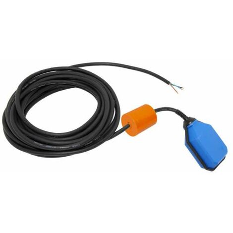 SANUNDO Schwimmerschalter 230V 10A IP68 mit 5m Kabel Trockenlaufschutz Öffner Schließer Füllen Alarm Leeren
