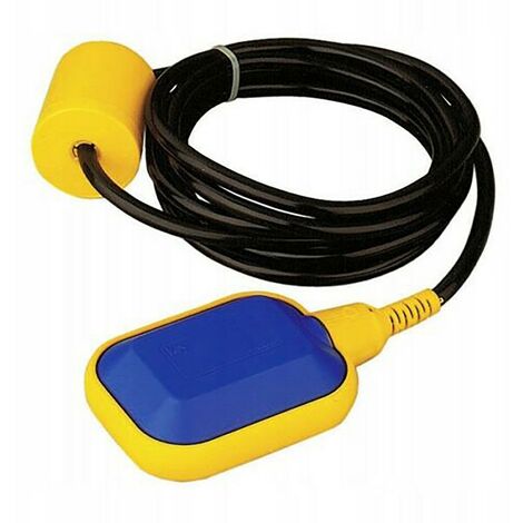Schwimmerschalter Wasserstandsregler 10m Kabel für Tauchpumpe Pumpe 125/250V 10A rechteckig