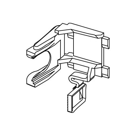 Schwimmerventilhalterung für Uni Tank , 17 mm, 3/8", bis 2019 TECE
