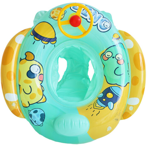 Schwimmring für Kinder – Sommer-Wasserspielzeug – Aufblasbarer Schwimmring für Kinder (1–5 Jahre) mit Pumpe