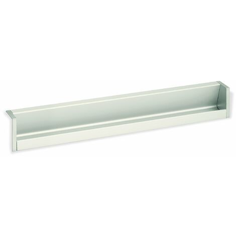 Schwinn 44304 - Maniglia lineare in Alluminio anodizzato, Lunghezza Complessiva 500 mm, Colore Argento