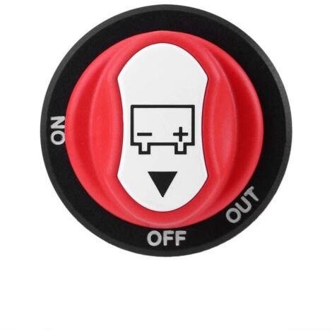 SCI A23-7B Car Battery Switch A23-7B 32 V/DC 50 A 1 x Off/On Latching YMYNY