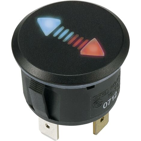 SCI R13-927-01-WWUR-UR Interrupteur variateur pour l'automobile R13-927-01-WWUR-UR 30 V/DC 1 x Off/On à accrochage IP64 1 pc(s) W24127