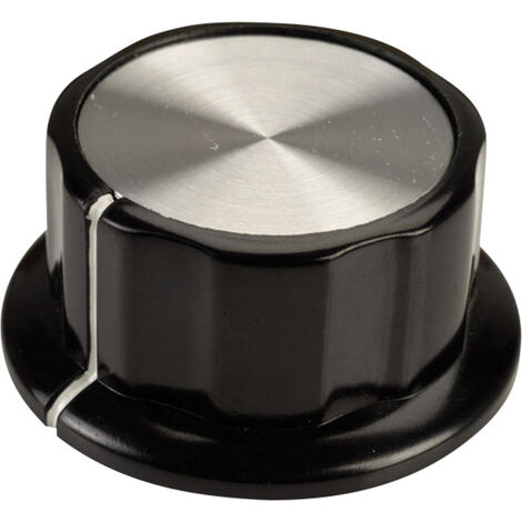 SCI RN-99A(6.4mm) RN-99A(6.4mm) Drehknopf  Schwarz, Weiß (Ø x H) 45 mm x 20.3 mm 1 St.