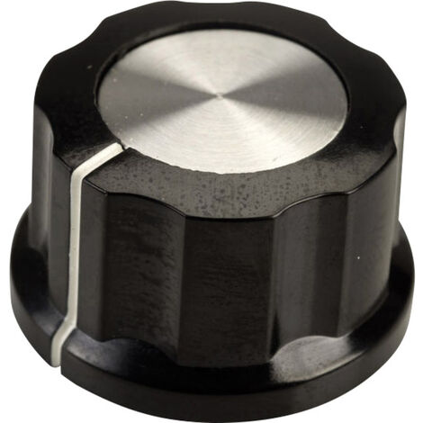 SCI RN-99D(6.4mm) RN-99D(6.4mm) Drehknopf  Schwarz, Weiß (Ø x H) 26.8 mm x 15.8 mm 1 St.