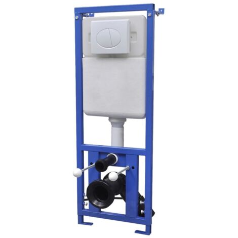 Sciacquone a Scomparsa 11 L 41x14x(110-125) cm vidaXL