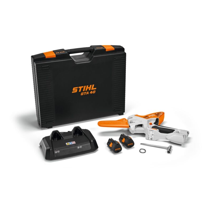 Scie à batterie gta 40 - as system Stihl avec 2 batteries et chargeur