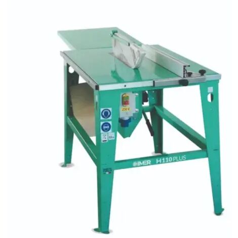 Scie à bois H 110 VF modèle triphasé