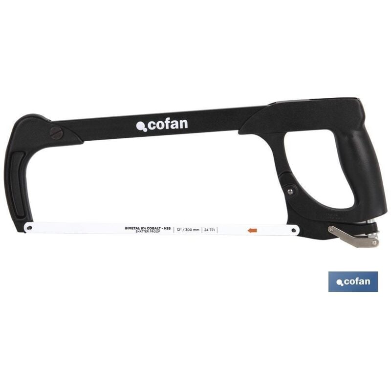 Cofan - Scie à archet métal à tension réglable