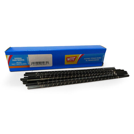 Scie à chantourner pour bois 6/13cm 20tpi wuto