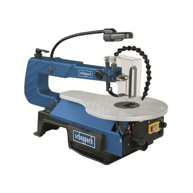 Scheppach - Scie a chantourner SD1600V - Hauteur/Profondeur de coupe 50/406mm - Vitesse variable 500-1700min-1