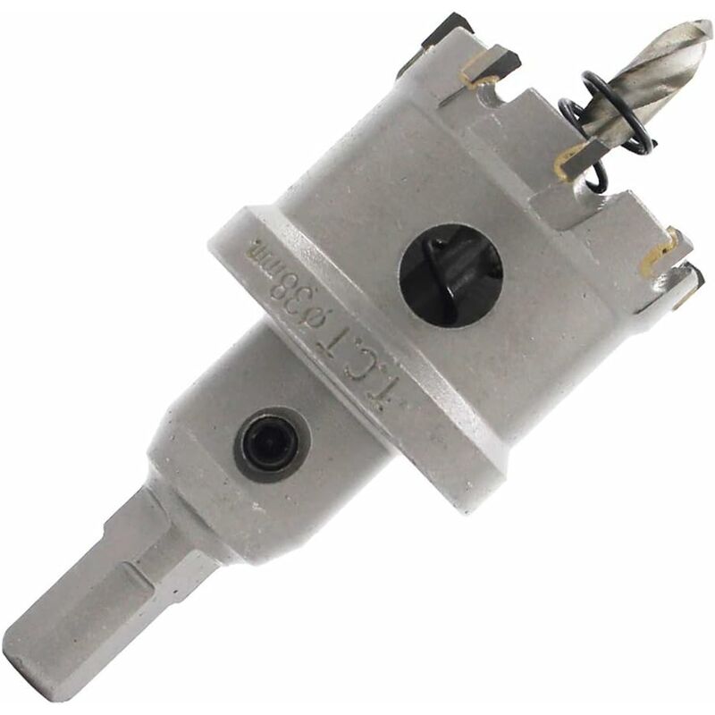 Scie à Cloche Trépan, Scie cloche en carbure TCT de qualité industrielle coupe trou en carbure pour acier inoxydable, 75mm