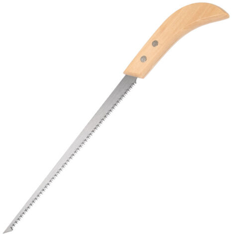 Scie à élaguer, scie à bonsaï portable de 350 mm, petite scie à dents étroites, pour bonsaïs et branches d'arbres fruitiers