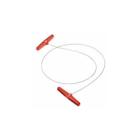 Fil Métallique Scie Manuelle de Rechange Lame Flexible Coupes PLASTIQUE Tubes