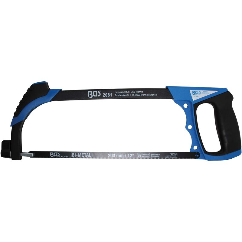 Bgs Technic - scie à métaux aluminium avec lame de scie hss 300 mm bgs 2081