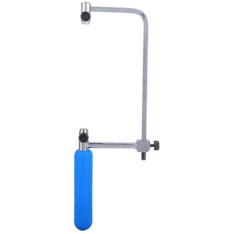 Scie à métaux réglable en forme de U, cadre de scie à arc, outil de coupe pour la fabrication de bijoux DIY (BS400)