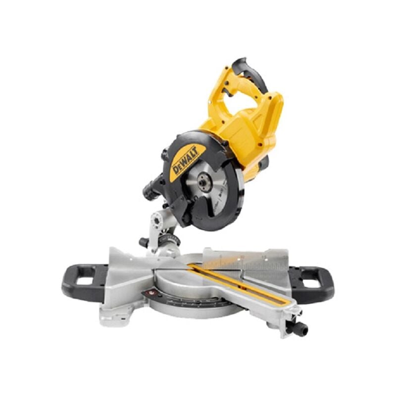 Scie à onglets radiale 1400W Dewalt DWS774EXB-QS