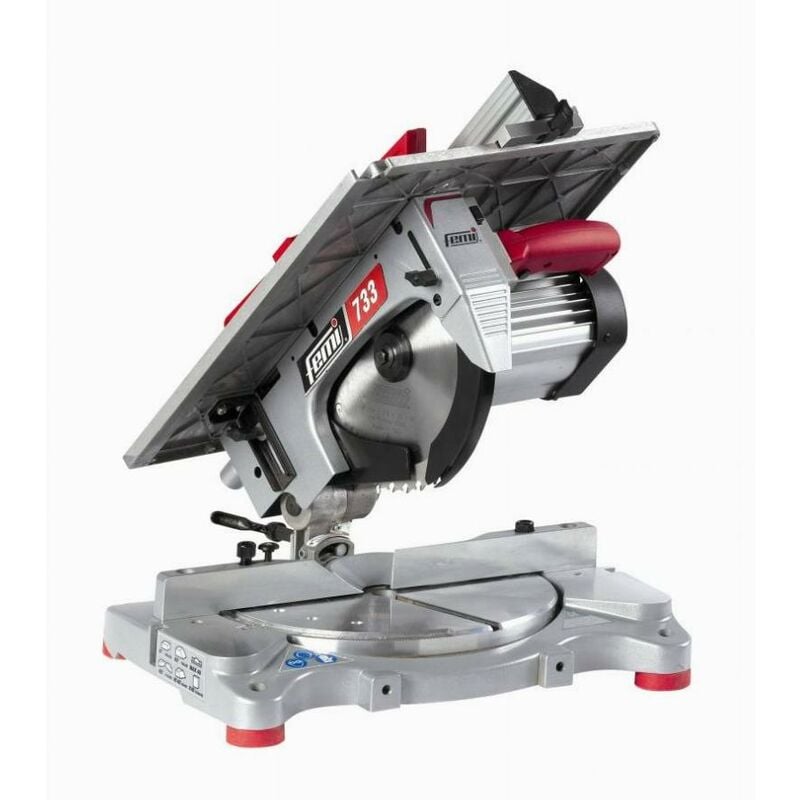 Scie à onglet 733 Ø254 mm FEMI moteur à induction 1300W 230V - 8420029