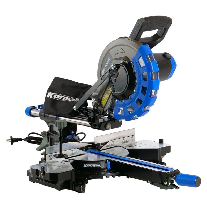 Scie à onglet radiale 2000W 255 mm laser Korman