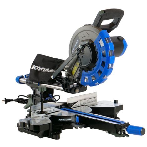 Scie à onglet radiale 2000W 255 mm laser KORMAN
