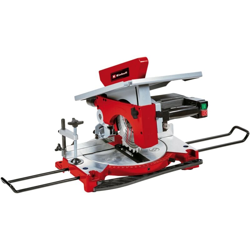 Scie à onglet avec table tc-ms 2112 t (1200 w, Largeur de coupe maximale : 120 mm, Table pivotante, Tête de scie inclinable) - Einhell