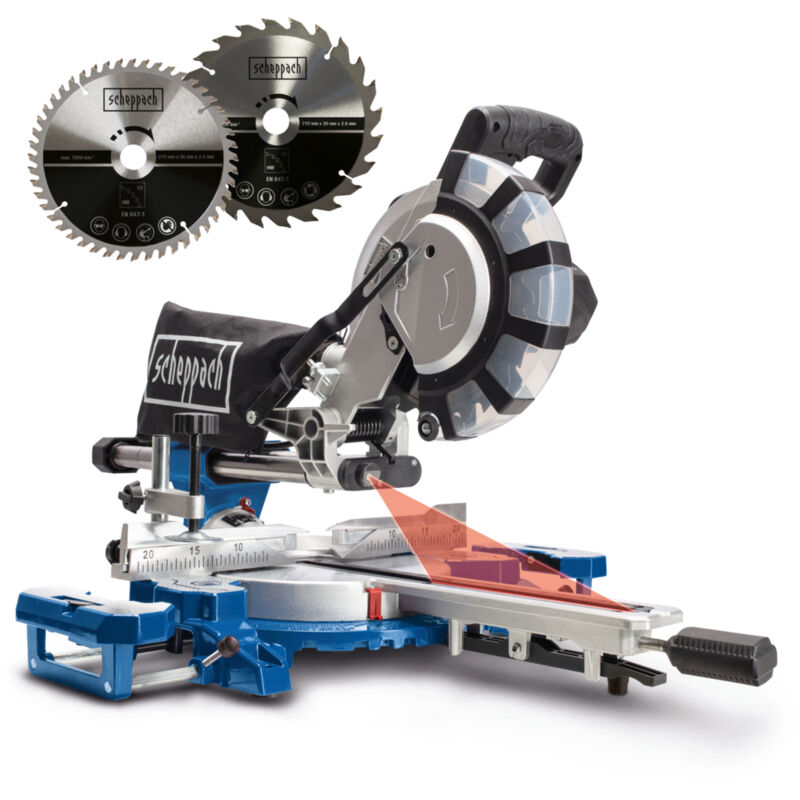 Scheppach - Scie à onglet radiale HM216SPX - 2000 w