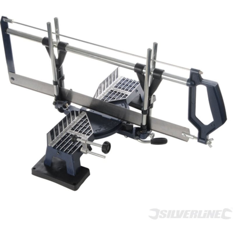 Scie à onglet Silverline c - Coupe précise et robuste