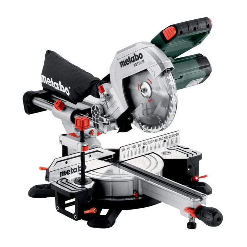 Metabo - Scie à onglets et radiale Ø216 mm 1200W KGS216M 613216000