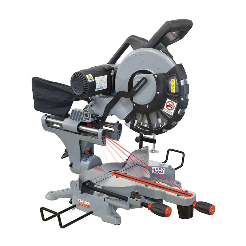 Fervi - scie à onglets radiale 2000W Ø305mm coupe bois 0871