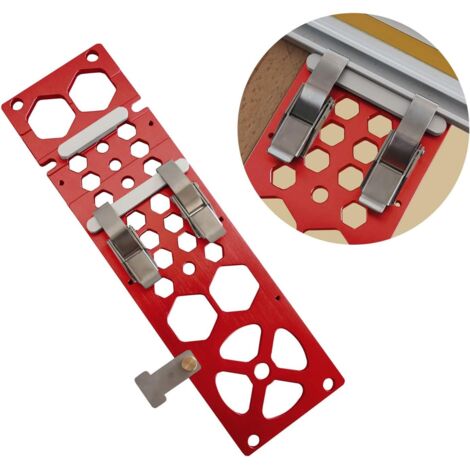 Scie à rail carrée de 340 mm, rouge à angle droit, compatible avec les rails de guidage Festool et Makita