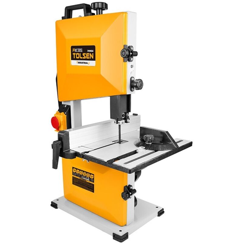 Scie à ruban Tolsen 45-90º 350W avec table en aluminium et lame de 1430 mm