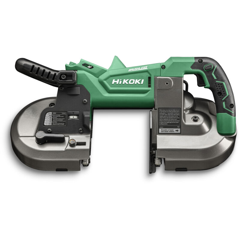 Hikoki - Scie à ruban 36V Li-ion Brushless – 120mm 1 lame de scie sans batt/ni charg. CB3612DAW4Z