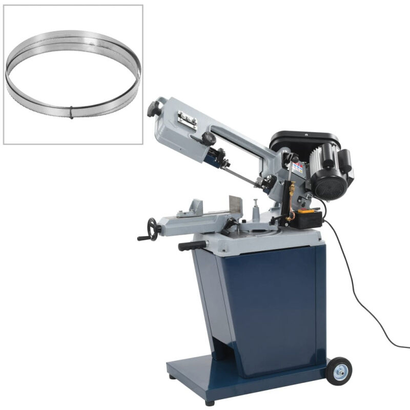 Vidaxl - Scie à ruban avec base solide Métal 230 v