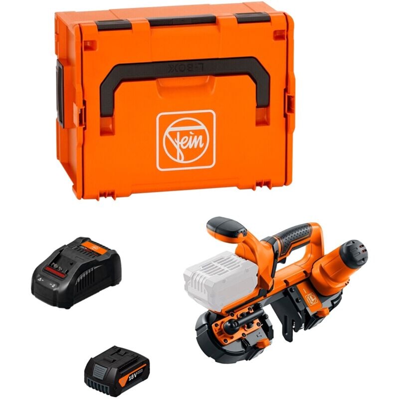 Fein - Scie à ruban abas 18-63 as (1 x 5,0 Ah GAL1880CV L-Boxx 238)