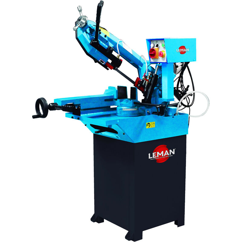 Leman - Scie à ruban métal automatique 170mm 900W monophasé - SRM170