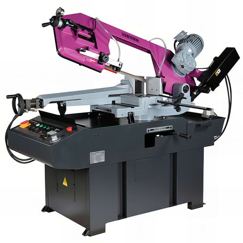 Sidamo - Scie à ruban métal semi-automatique sr 350 dg sav - 1 500 w 400 v