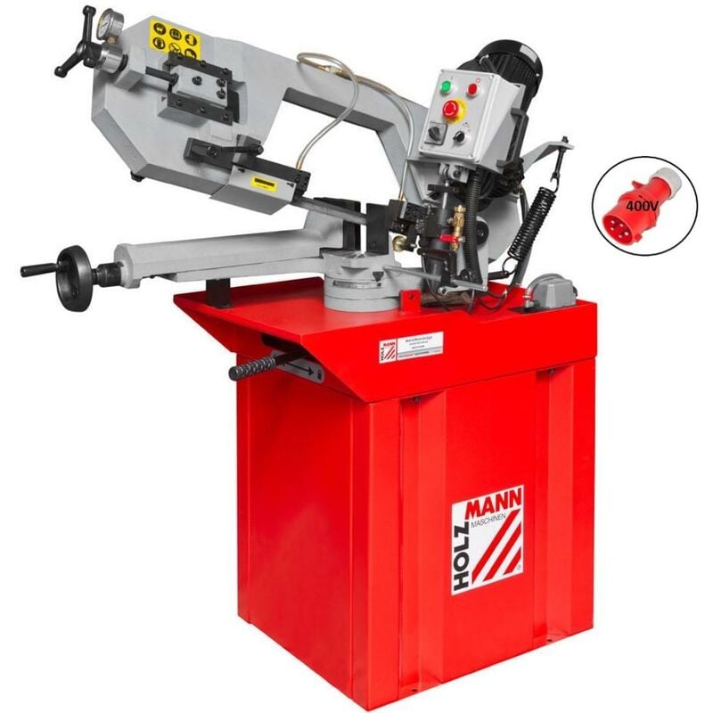 Scie À Ruban Pour Métal Avec Base Holzmann Bs275top 400v