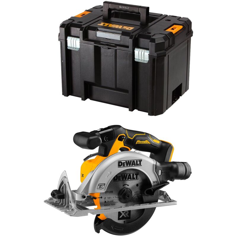 Scie circulaire 165 mm XR 18V DEWALT + coffret Tstak DCS565NT XJ - vue 4